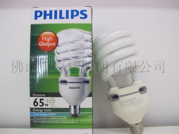 飛利浦65W節能燈 飛利浦65W螺旋節能燈價格 PHILIPS